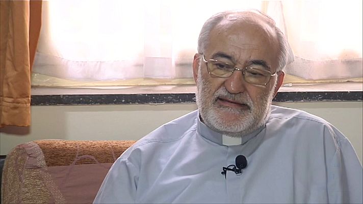 Telediario 1 - Cristóbal López Romero, arzobispo de Rabat, sorprendido tras ser nombrado cardenal