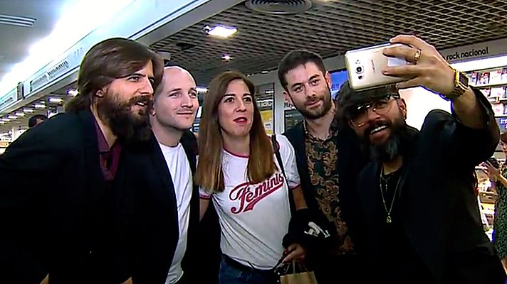 Telediario 1 - El grupo español Viva Suecia publica 'Milagro', su tercer disco