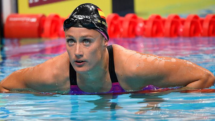 Telediario 1 - Mireia Belmonte vence en los 800 libre de la Copa del Mundo