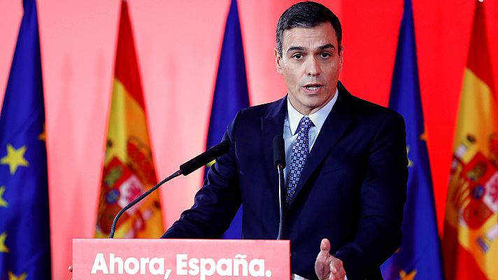 Informativo 24h - Sánchez promete actualizar las pensiones con el IPC en diciembre, tras las elecciones