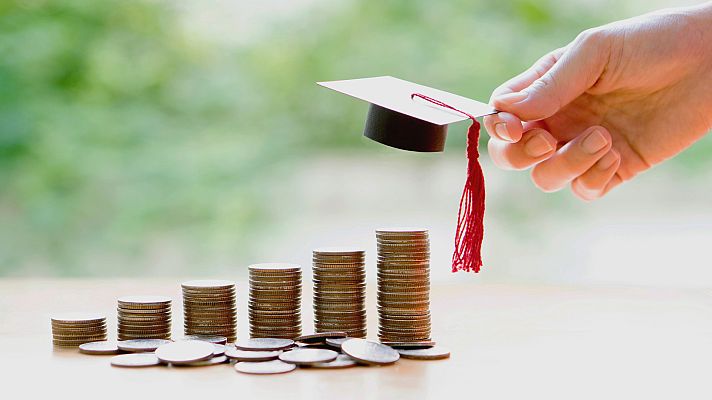 Telediario 1 - ¿Qué sabemos de finanzas? Un concurso en colegios lo pone a prueba