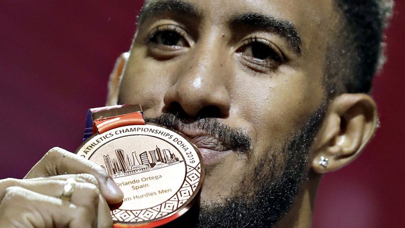 El bronce de Orlando Ortega evita la vuelta de Doha de vacío para la delegación española