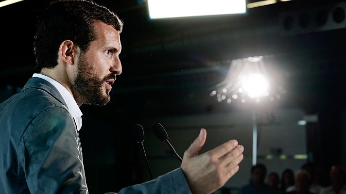 Telediario 1 - La oposición carga contra Sánchez por hacer "electoralismo" con las pensiones