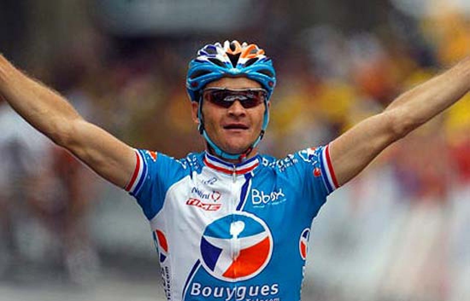 El ex campeón francés se adjudico la quinta etapa del Tour.