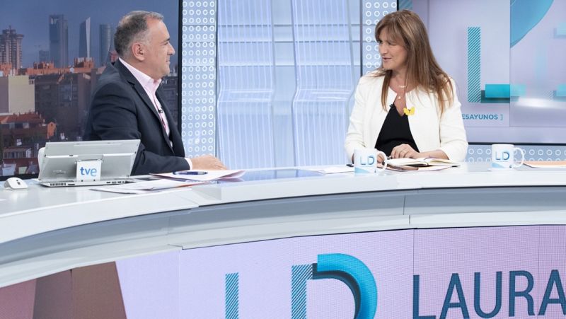 Los desayunos de TVE - Laura Borrás, portavoz de Junts per Catalunya en el Congreso de los Diputados