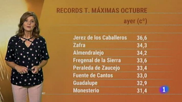 Noticias de Extremadura - El tiempo en Extremadura - 09/10/19
