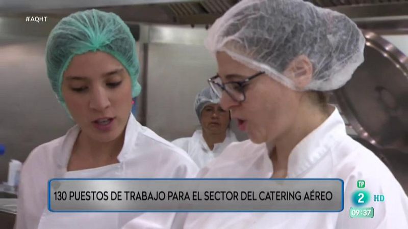 130 empleos en un catering aéreo