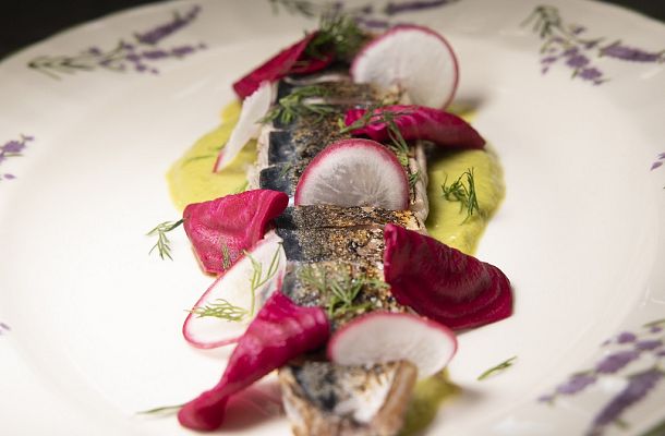 RTVE Cocina - "Caballa con crema de hinojo" de Dani García