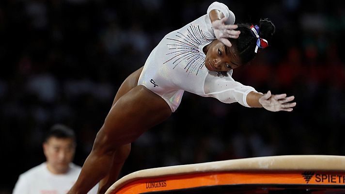 Gimnasia artística - Simone Biles: ejercicio de salto en la final individual del Mundial 2019