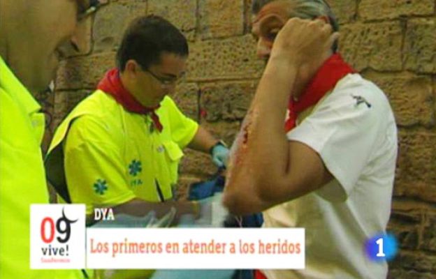 San Fermín - Ángeles de la guarda en el encierro