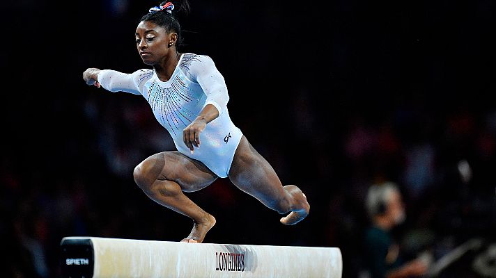 Gimnasia artística - Simone Biles: ejercicio de barra en la final individual del Mundial 2019