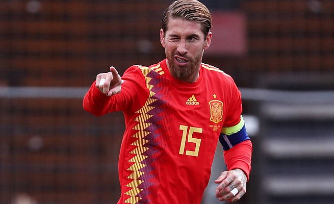 Telediario 1 - Sergio Ramos sueña con jugar los Juegos Olímpicos y la Eurocopa en 2020