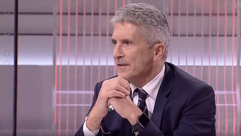 Marlaska se dice preocupado por las llamadas de Torra a la desobediencia civil