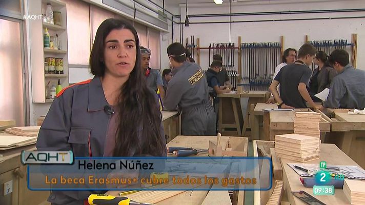 Aquí hay trabajo - Erasmus +: más formación, más experiencias y más trabajo