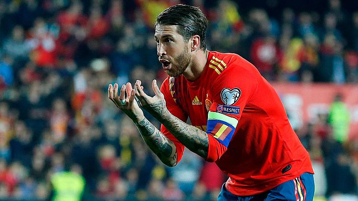 Telediario 1 - Sergio Ramos, un incansable devorador de récords con la Roja