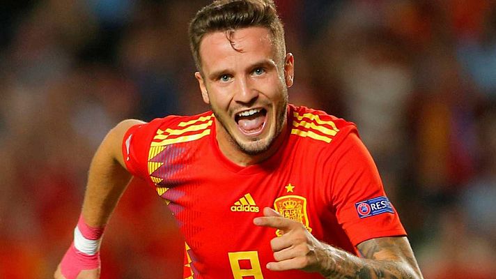 Telediario 1 - Selección española | Saúl: "Claro que me obsesiona, me gusta ayudar al equipo con goles"