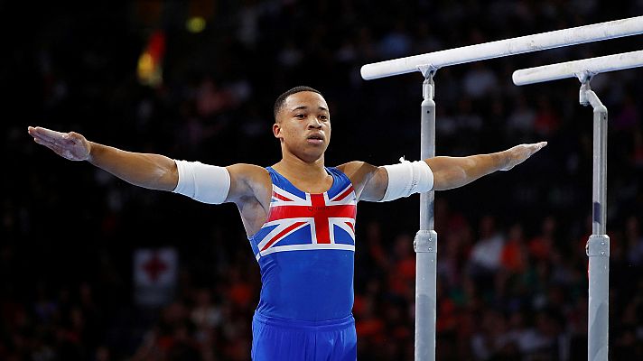 Gimnasia artística - Joe Fraser, campeón del mundo en paralelas