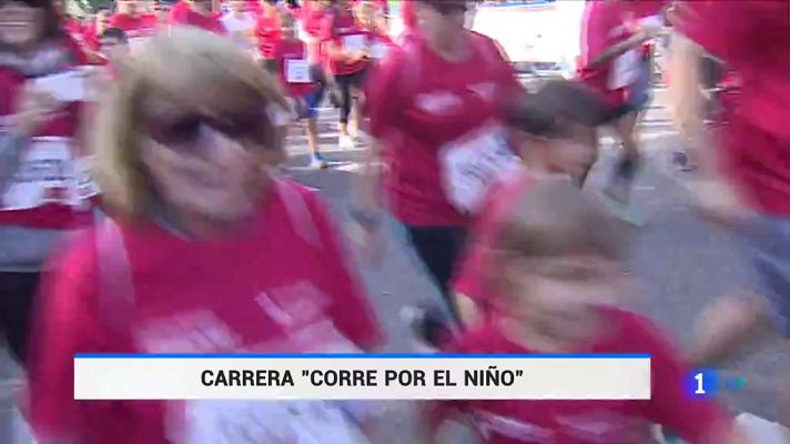Telediario 1 - 9.000 corredores en la carrera solidaria del Hospital Niño Jesús