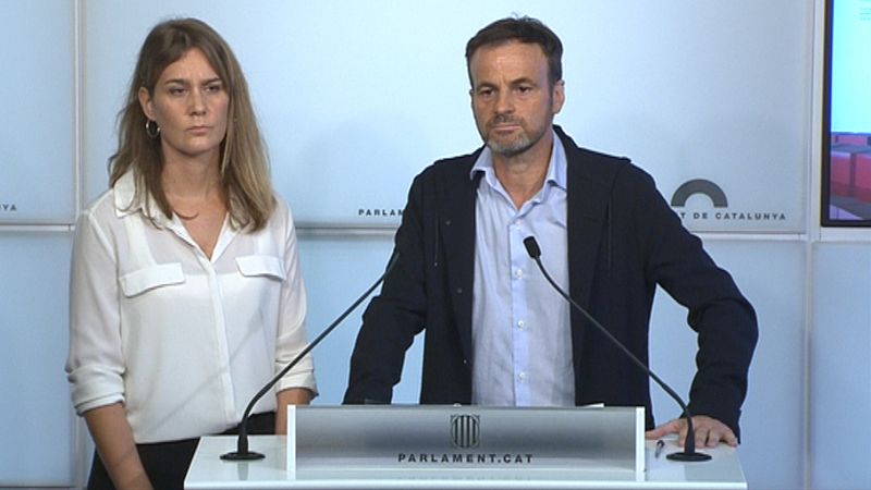 El portavoz de En Comú Podems, Jaume Asens, se ha comprometido en nombre de su partido a "promover todas las iniciativas necesarias para facilitar la salida de prisión de las personas condenadas" por el Tribunal Supremo.En Comú Podems ha calificado l