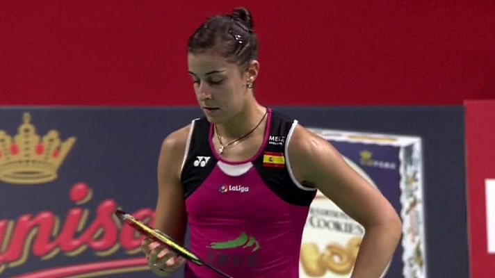 Bádminton - Open de Dinamarca, 1ª ronda: P. Chochuwong - C. Marin