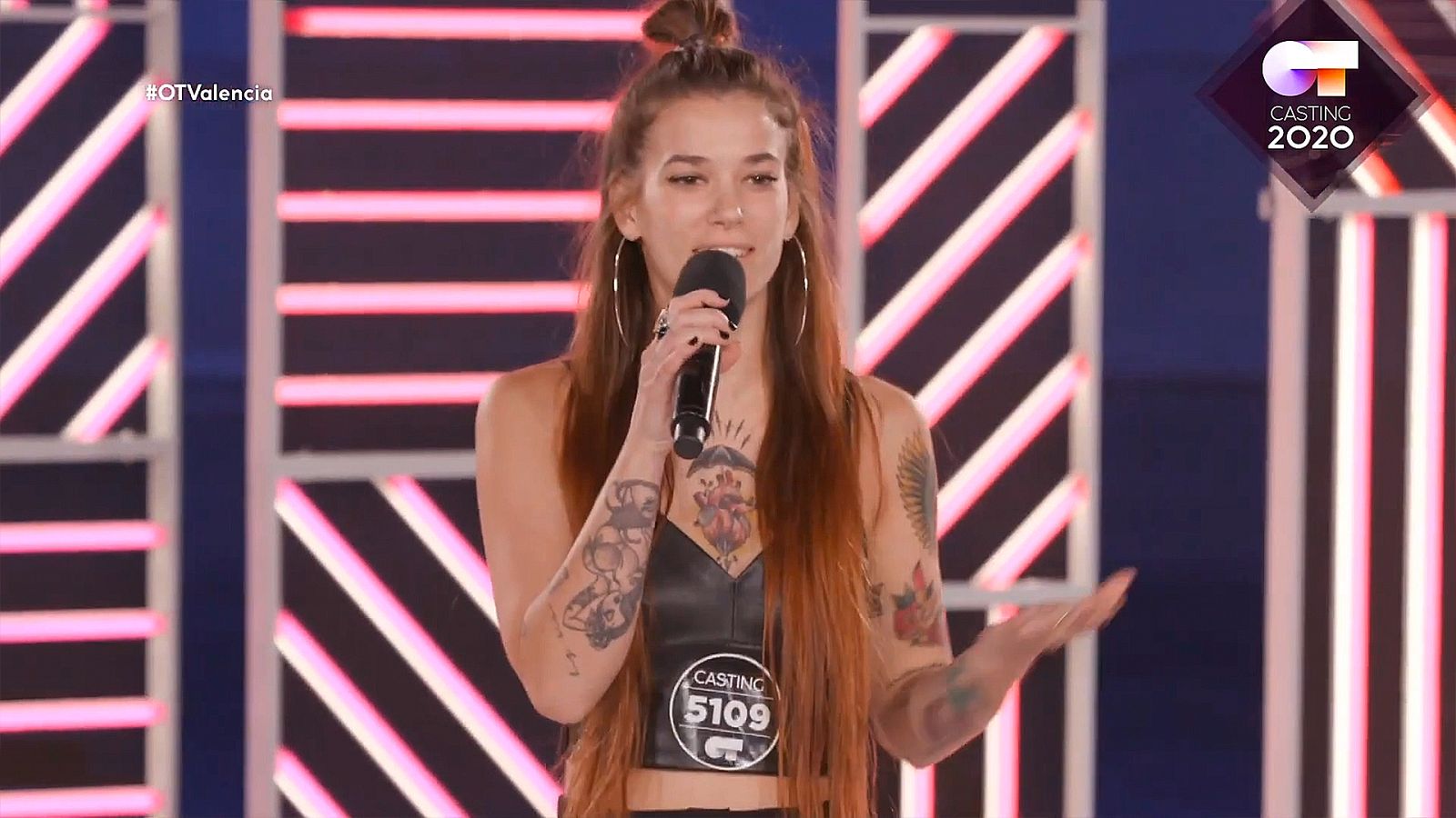 Sandra llena toda la Feria de Valencia con su voz en la fase 2 del casting de OT 2020 en Valencia