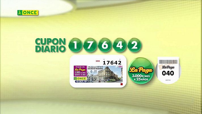 Sorteos ONCE - Sorteo ONCE - 15/10/19