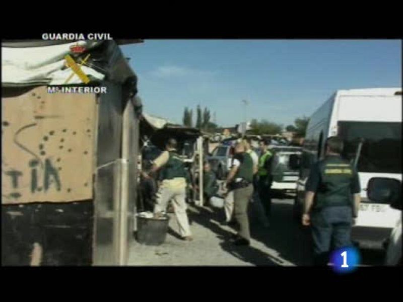 La Guardia Civil ha desarticulado una organización especializada en el robo de cable de cobre | Ver