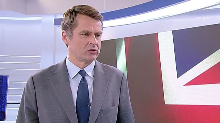Telediario 1 - El embajador de Reino Unido en España sobre el 'Brexit': "Lo que queremos es una salida con acuerdo y estamos avanzando en ese acuerdo"