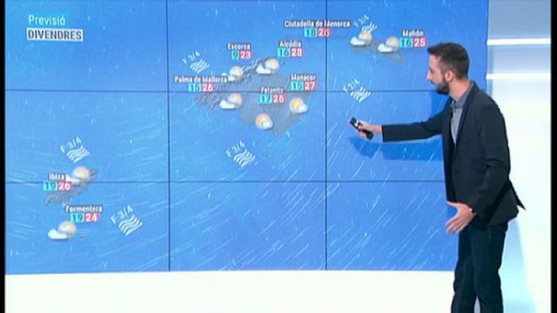 El temps a les Illes Balears - 17/10/19
