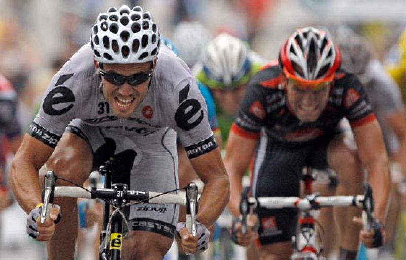 Hushovd gana la 6º etapa al sprint