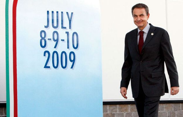  - Zapatero llega a Roma