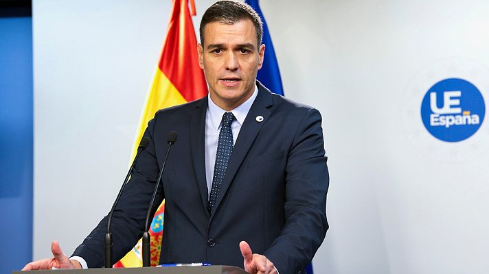 Telediario 1 - Pedro Sánchez: "Los culpables de los actos vandálicos serán identificados no habrá impunidad"