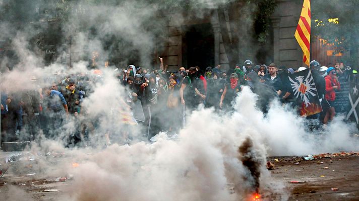 Informativo 24h - Escaso seguimiento de la acampada convocada por los CDR hora y media después de su inicio