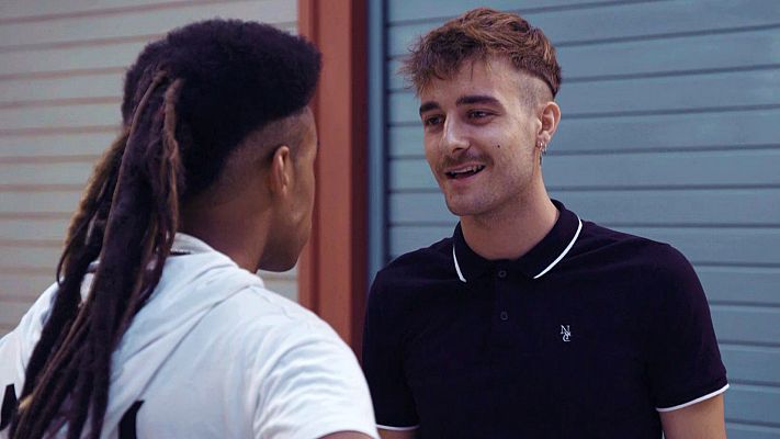 Mercado Central - Germán y Jonathan discuten y llegan a las manos