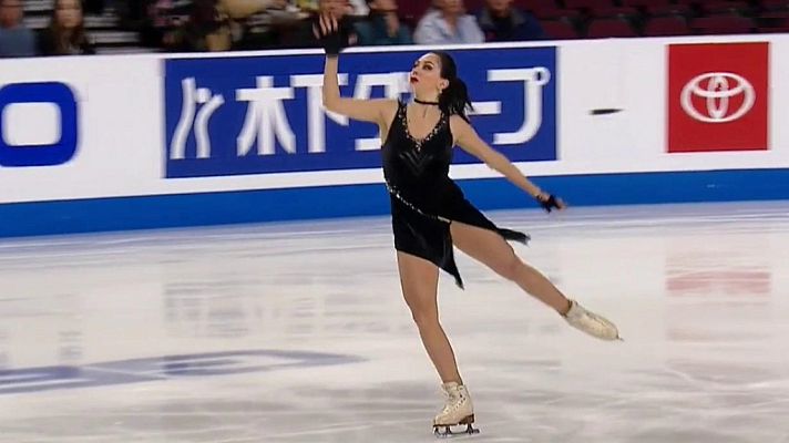Patinaje sobre hielo - Skate América. Programa corto femenino