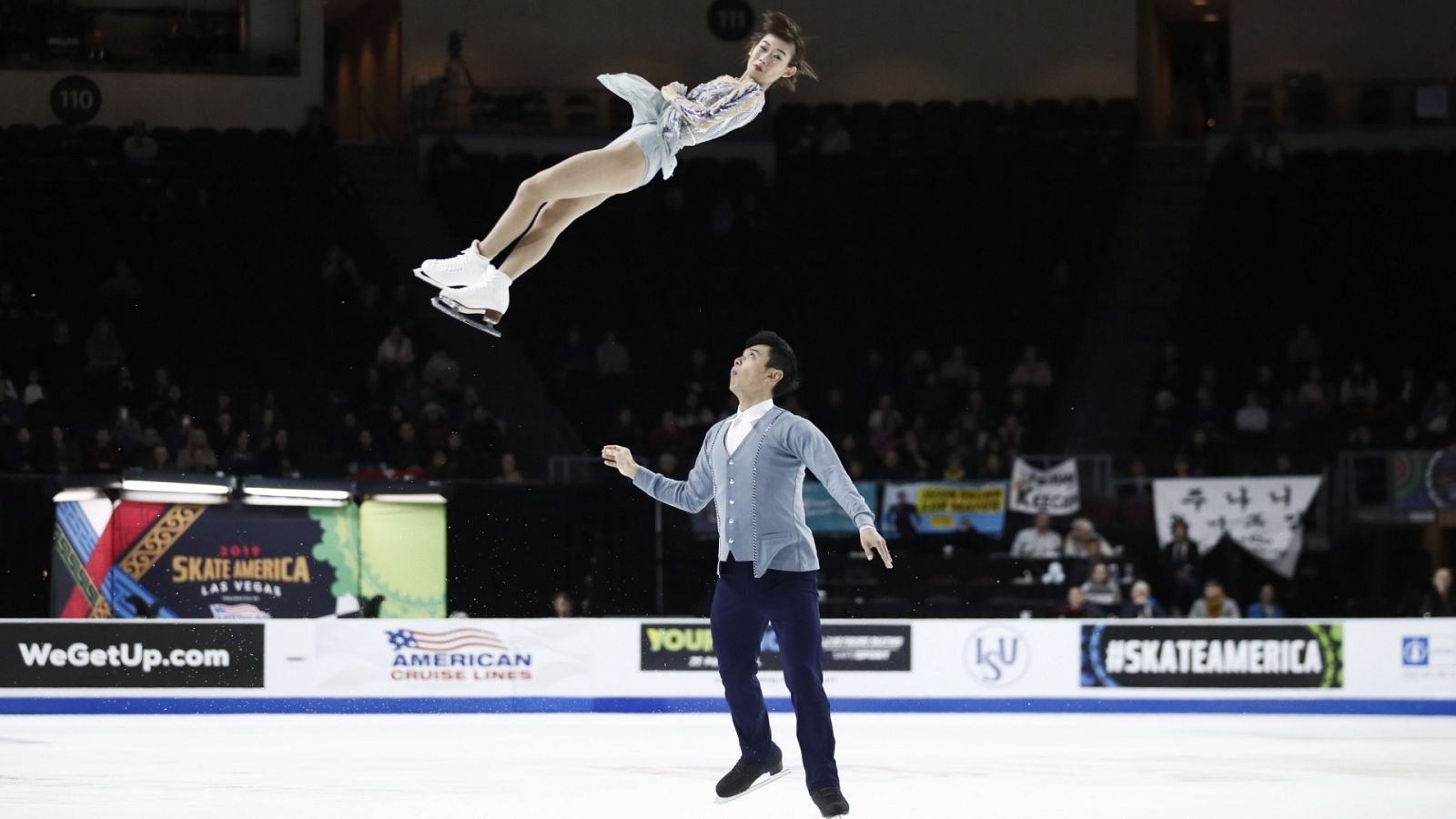 Patinaje artístico - Skate América. Programa libre parejas. Desde Las Vegas (EEUU) - ver ahora