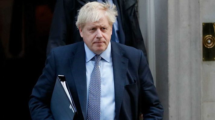 Telediario 1 - Johnson pretende que el Parlamento vote su plan