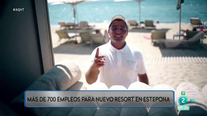 Aquí hay trabajo - 700 empleos en un nuevo resort