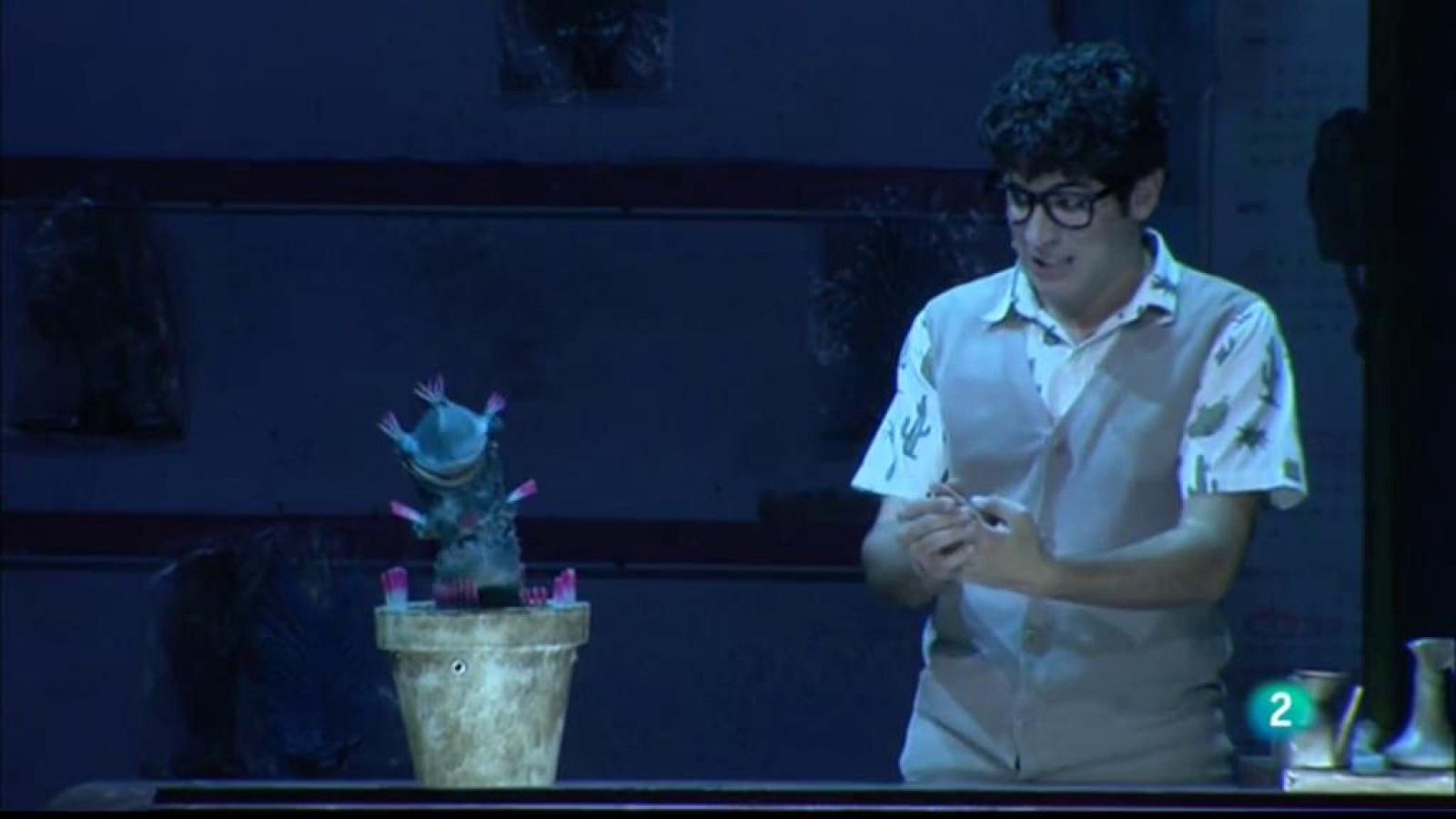 "Punts de vista" parla amb Manu Guix i Marc Pociello dels secrets de "La tienda de los horrores". És un dels musicals que més expectació han aixecat aquesta temporada.