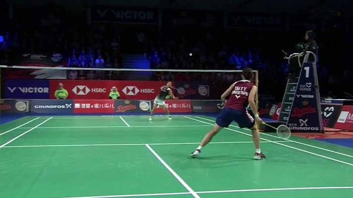 Bádminton - Open de Dinamarca, Final indiv. femenina: Okuhara-Tai T.Y
