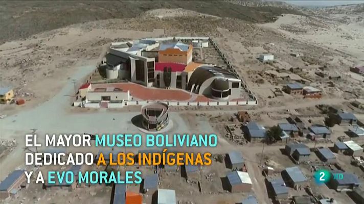 La 2 Noticias - El mayor museo boliviano en el que Evo Morales proyecta su largo mandato
