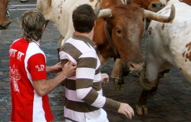 San Fermín - Cornada mortal en San Fermín
