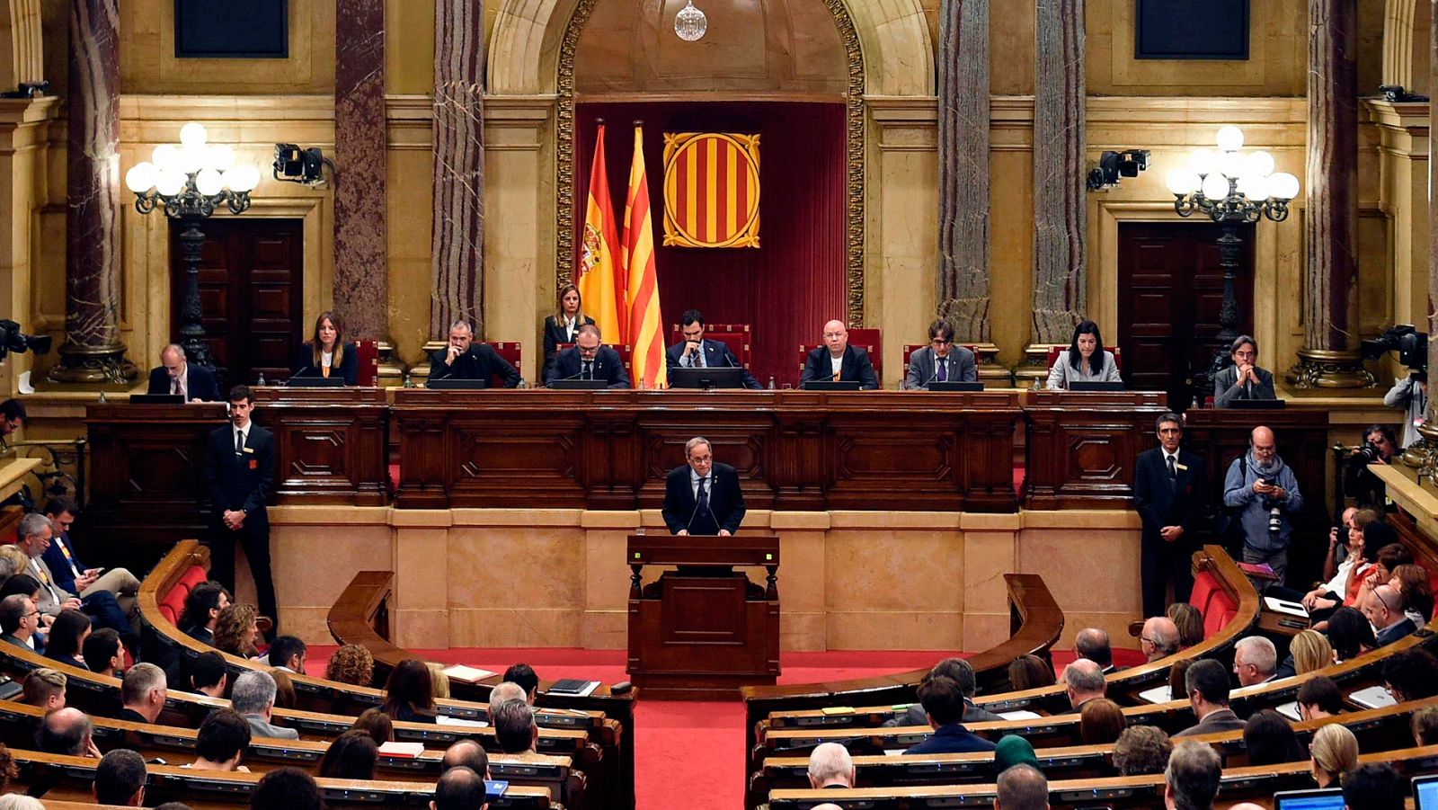 JxCat, ERC y CUP pactan una nueva resolución para rechazar la sentencia y aludir a la autodeterminación