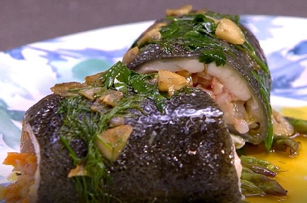 RTVE Cocina - "Rodaballo relleno" de Dani García
