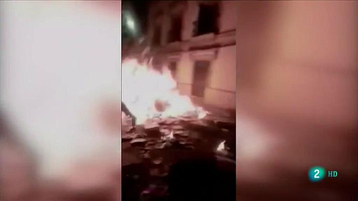 La 2 Noticias - Protestas en Bolivia por el "fraude electoral"