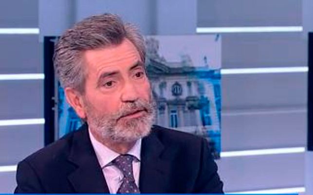 Telediario 1 - El presidente del Supremo, sobre la sentencia del 'procés': "En modo alguno es una venganza"