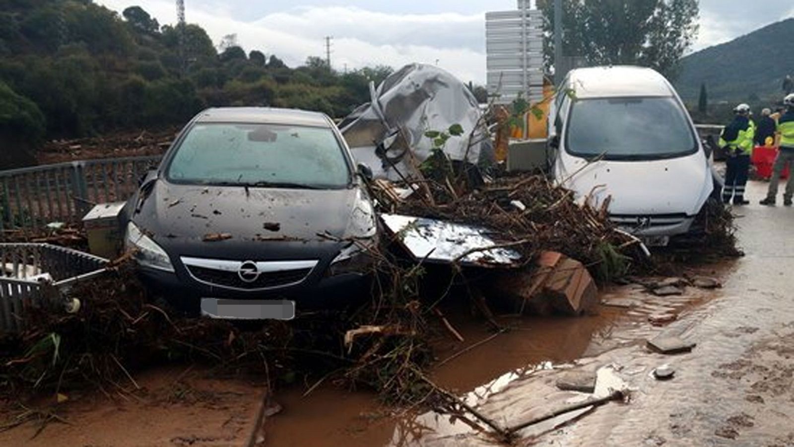 Un muerto y dos desaparecidos por el temporal de lluvia en Cataluña