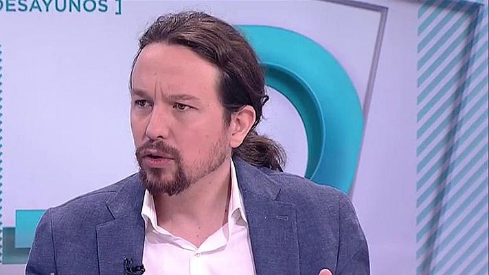 Los desayunos - Iglesias, partidario de "posponer" la exhumación de Franco