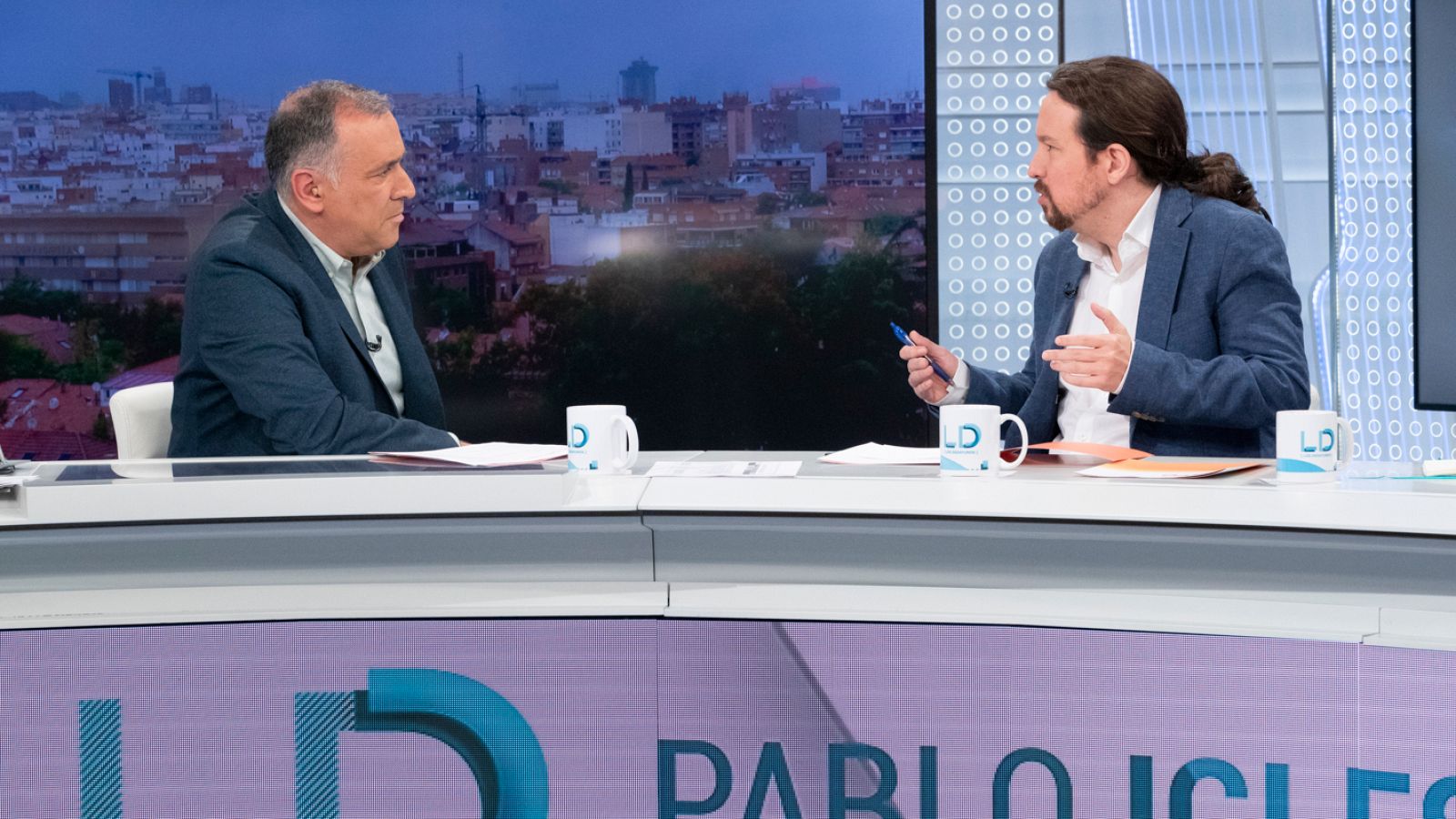 Iglesias cree que "no se debería hacer electoralismo" con la exhumación de Franco