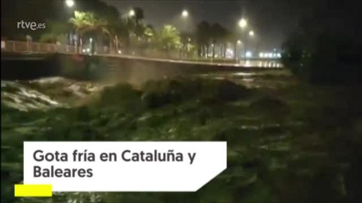 - Las imágenes de la gota fría en Cataluña y Baleares